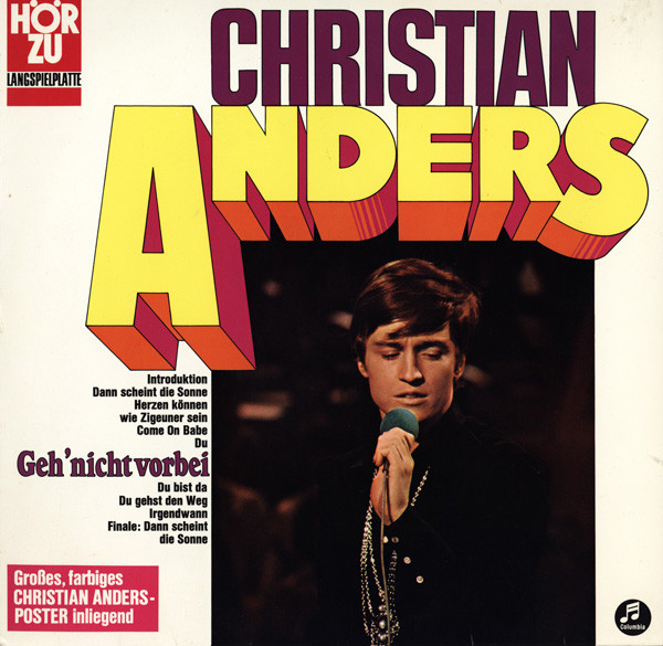 Cover zu Christian Anders - Geh' Nicht Vorbei | 1970 | Vinyl | Pop | Germany