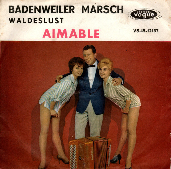 Cover zu Aimable - Badenweiler Marsch | 1961 | Vinyl | Pop, Brass & Military, Folk, World, & Country | France Schallplatten Ankauf