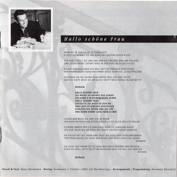 Cover zu Roland Kaiser - Heute Und Hier | 1995 | Vinyl | Pop | Germany