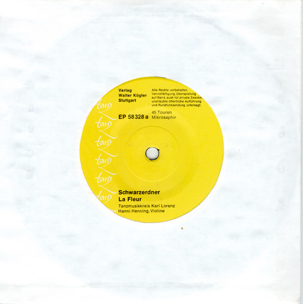Cover zu Tanzmusikkreis Karl Lorenz, Hanni Henning Violine/ Die Volksmusikanten Leitung: Alfred Kluten - Gesellige Tänze Für Jedes Alter | 1982 | Vinyl | Folk, World, & Country | Germany