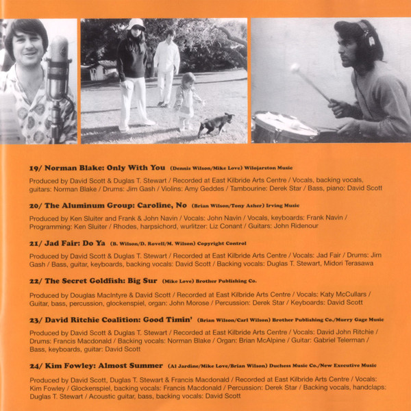 Cover zu Various - Caroline Now! The Songs Of Brian Wilson And The Beach Boys | 2000 | Vinyl | Electronic, Rock, Pop | Germany
