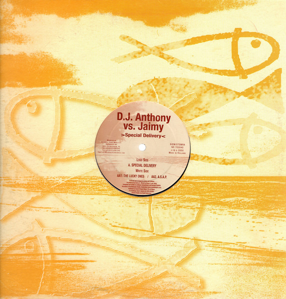 Cover zu DJ Anthony vs. Jaimy - Special Delivery | 2000 | Vinyl | Electronic | Netherlands