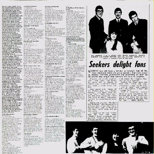 Cover zu The Seekers - Remember The Golden Years | Vinyl | Folk, World, & Country | Germany