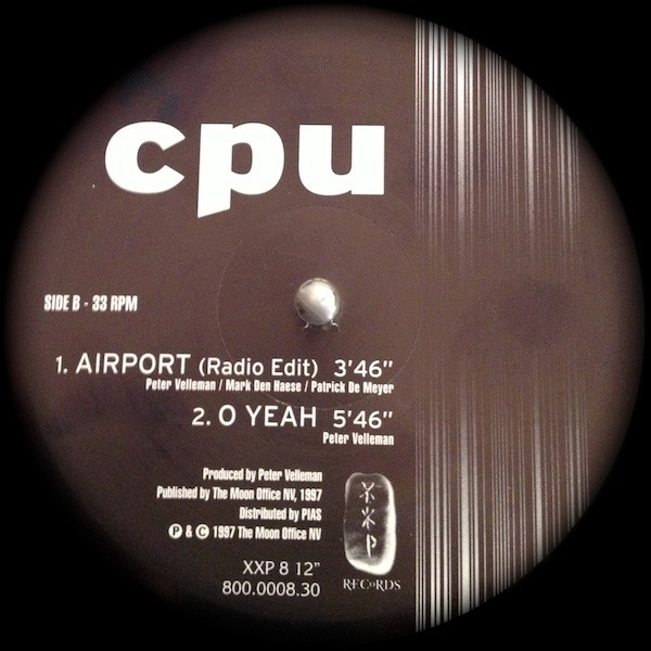 Cover zu CPU (2) - Airport | 1997 | Vinyl | Electronic | Belgium Schallplatten Ankauf