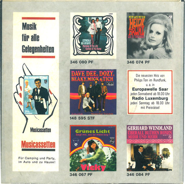 Cover zu Dorthe Kollo - Sind Sie Der Graf Von Luxemburg? / Was Ist Bloß Mit Dem Torero Los? | 1968 | Vinyl, 7