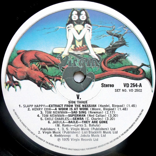 Cover zu Various - V | 1975 | Vinyl | Electronic, Rock | UK