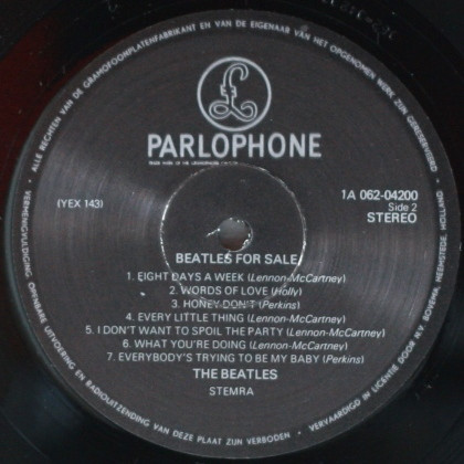Cover zu The Beatles - Beatles For Sale | 1980 | Vinyl | Rock | Netherlands