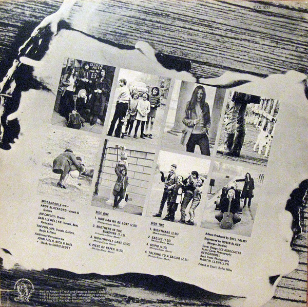 Cover zu Spreadeagle - The Piece Of Paper | 1972 | Vinyl | Rock | US