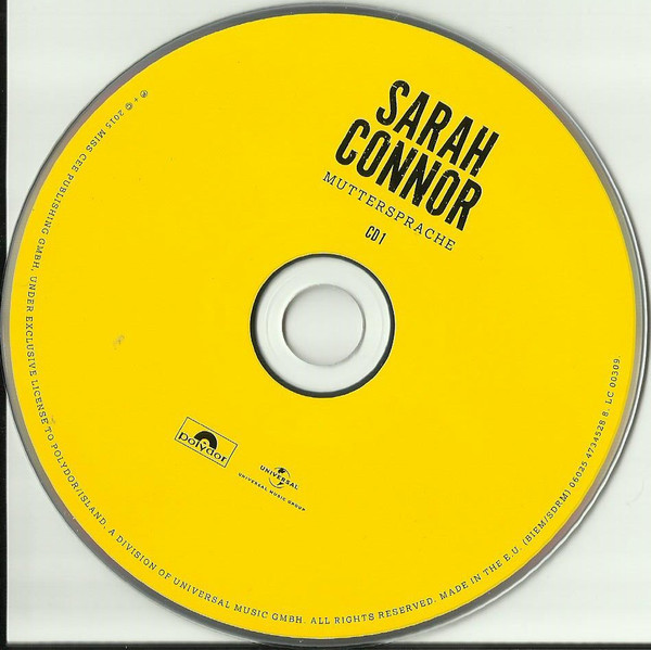 Cover zu Sarah Connor - Muttersprache | 2015 | Vinyl | Funk / Soul, Blues, Pop | Germany, Austria, & Switzerland