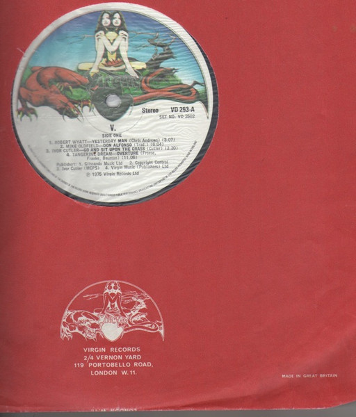 Cover zu Various - V | 1975 | Vinyl | Electronic, Rock | UK