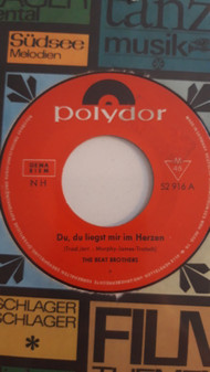 Cover zu The Beat Brothers (5) - Du, Du Liegst Mir Im Herzen | 1964 | Vinyl | Rock, Pop, Folk, World, & Country | Germany Schallplatten Ankauf