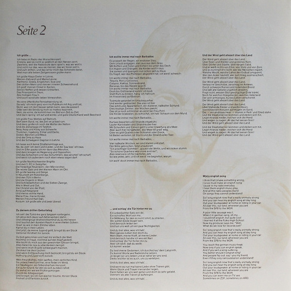 Cover zu Reinhard Mey - Hergestellt In Berlin | 1985 | Vinyl | Pop, Folk, World, & Country | Germany