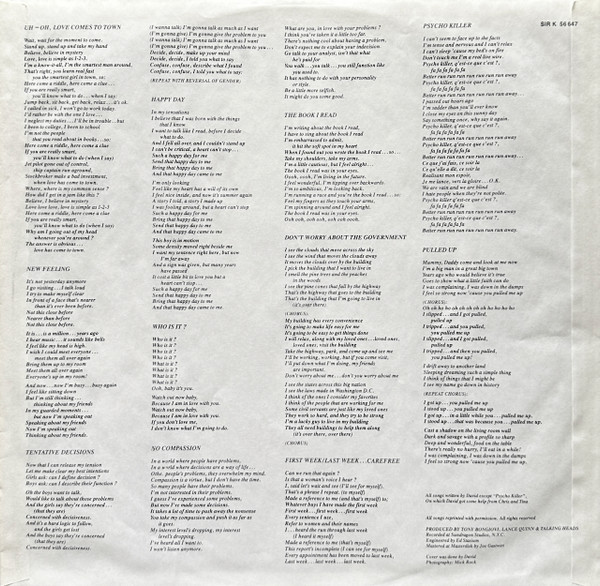 Cover zu Talking Heads - Talking Heads: 77 | Vinyl | Rock | Europe