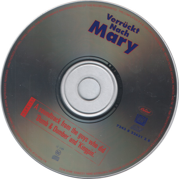 Cover zu Various - Verrückt Nach Mary (Music From The Motion Picture) | 1998 | Vinyl | Stage & Screen | Germany Schallplatten Ankauf