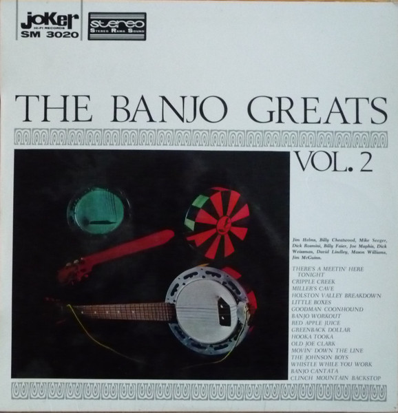 Cover zu Various - The Banjos Greats Vol. 2 | Vinyl | Folk, World, & Country | Italy