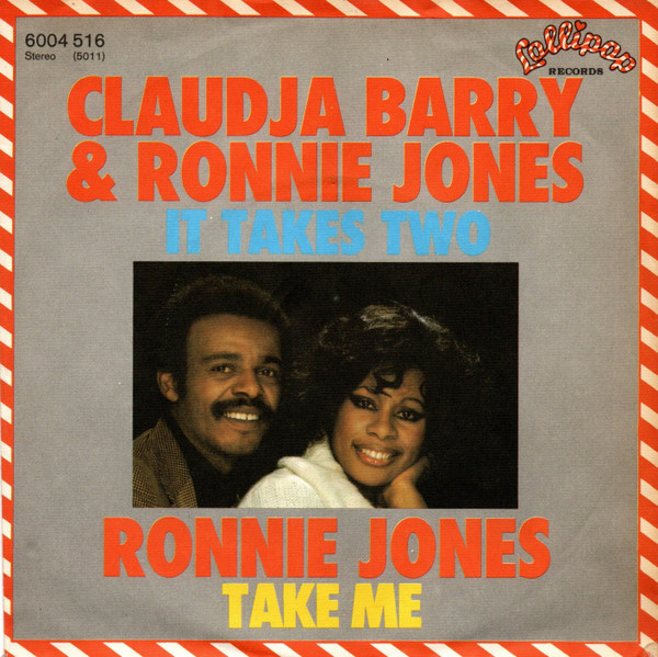 Cover zu Claudja Barry & Ronnie Jones - It Takes Two / Take Me | 1977 | Vinyl | Electronic | Germany
