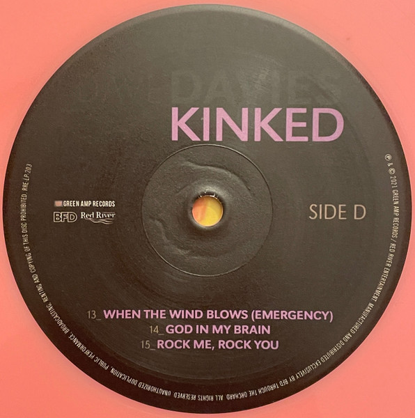 Cover zu Dave Davies - Kinked | 2022 | Vinyl | Rock | Worldwide