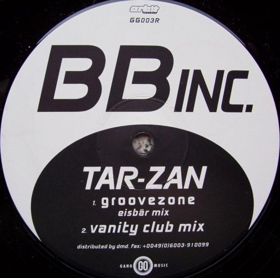 Cover zu BB Inc. - Tar-Zan | 1997 | Vinyl | Electronic | Germany Schallplatten Ankauf