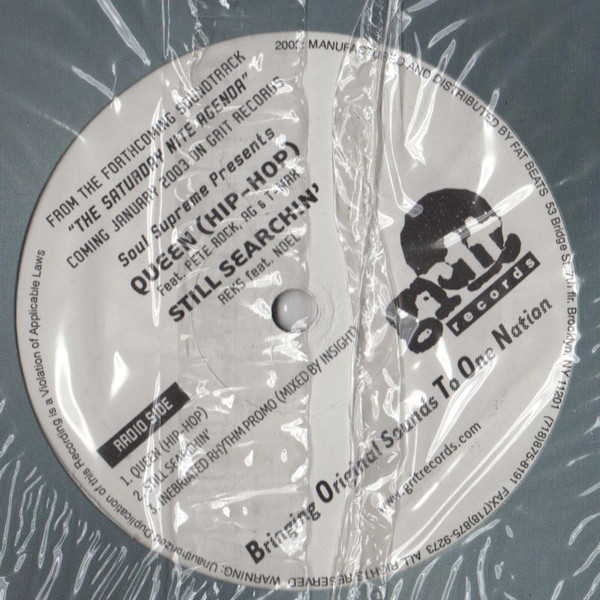 Cover zu Soul Supreme / Reks - Queen (Hip-Hop) / Still Searchin' | 2002 | Vinyl | Hip Hop | US Schallplatten Ankauf