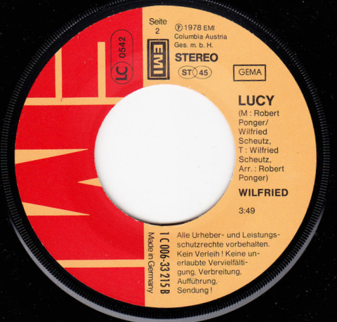 Cover zu Wilfried - Nights In The City | 1978 | Vinyl, 45 RPM, 7