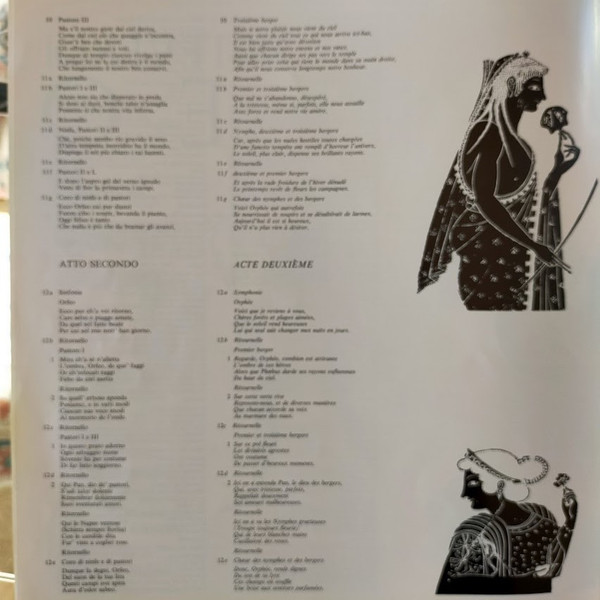 Cover zu Claudio Monteverdi - Eric Tappy, Ensemble Vocal De Lausanne Et Ensemble Instrumental De Lausanne Dir. Michel Corboz - Orfeo | 1968 | Vinyl | Classical | France