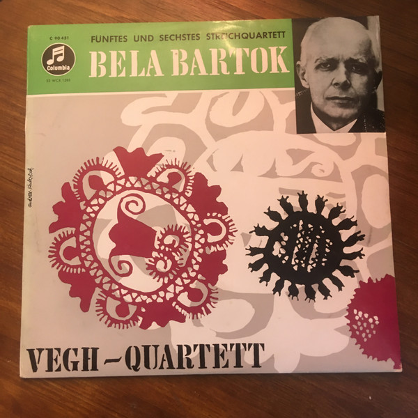 Cover zu Béla Bartók / Quatuor Végh - Fünftes Und Sechstes Streichquartett | 1972 | Vinyl | Classical | Germany Schallplatten Ankauf