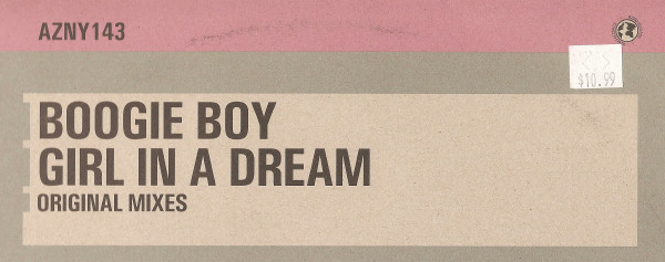 Cover zu Boogie Boy - Girl In A Dream (Original Mixes) | 2001 | Vinyl | Electronic | UK
