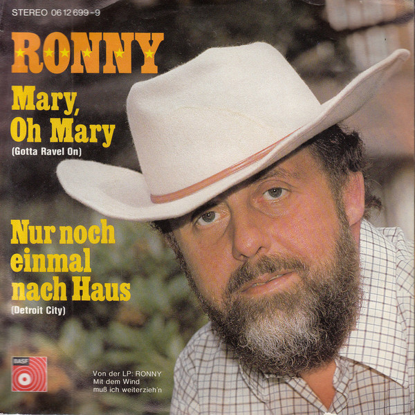 Cover zu Ronny (4) - Mary, Oh Mary (Gotta Ravel On) | 1975 | Vinyl | Pop | Germany Schallplatten Ankauf