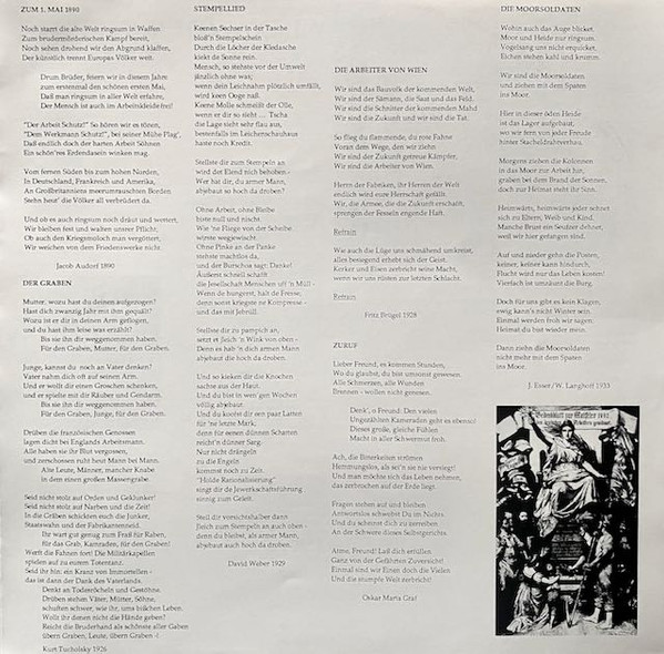 Cover zu Alexander Lipping - Die Songs Vom Langen Kampf | 1989 | Vinyl, LP | Folk, World, & Country | Germany
