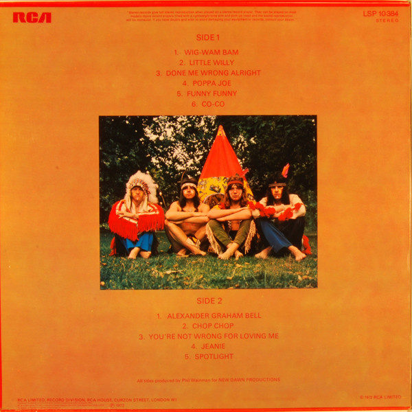 Cover zu The Sweet - The Sweet's Biggest Hits | 1972 | Vinyl | Rock | Germany
