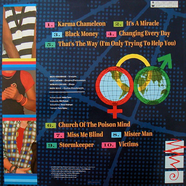 Cover zu Culture Club - Colour By Numbers | 1983 | Vinyl | Electronic, Pop | France