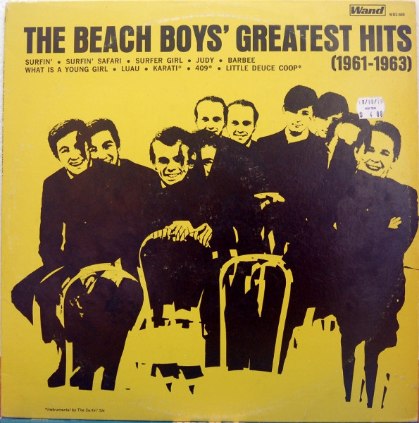 Cover zu The Beach Boys / The Surfin' Six - The Beach Boys' Greatest Hits (1961-1963) | 1972 | Vinyl | Rock, Pop | US Schallplatten Ankauf