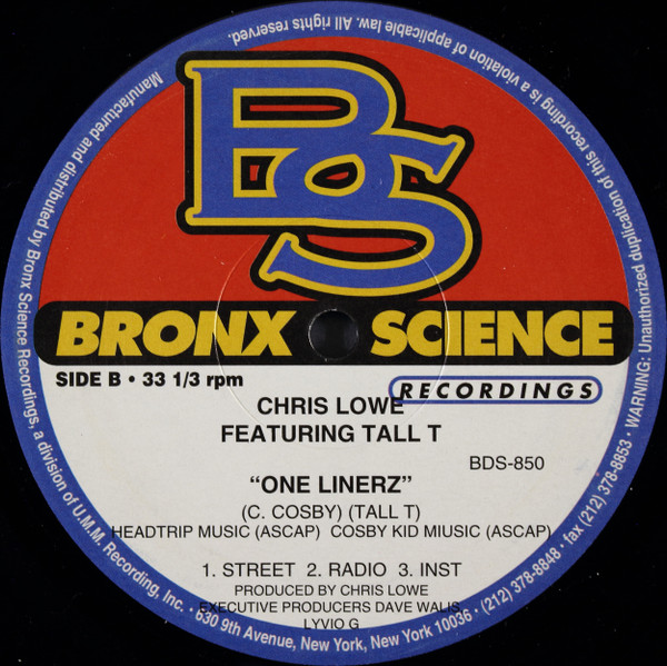 Cover zu Chris Lowe (2) - CT To LI Buckwhylin' | 2000 | Vinyl | Hip Hop | US Schallplatten Ankauf