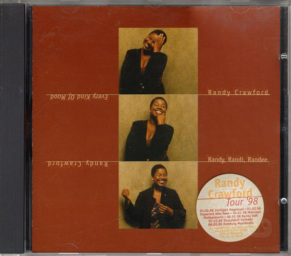Cover zu Randy Crawford - Every Kind Of Mood - Randy, Randi, Randee | 1997 | Vinyl | Electronic, Funk / Soul | Europe