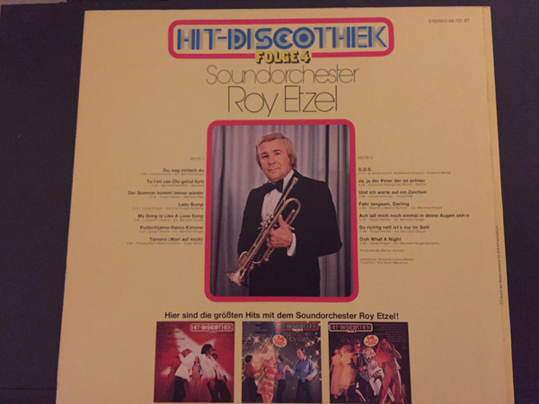 Cover zu Soundorchester Roy Etzel - Hit-Discothek Folge 4 | 1975 | Vinyl | Jazz | Germany