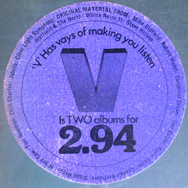 Cover zu Various - V | 1975 | Vinyl | Electronic, Rock | UK