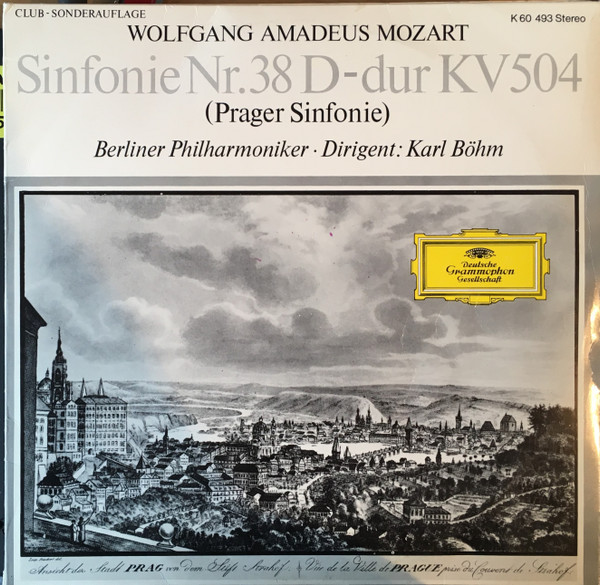 Cover zu Wolfgang Amadeus Mozart, Berliner Philharmoniker, Karl Böhm - Sinfonie Nr.38 D-dur KV 504 (Prager Sinfonie) | 1965 | Vinyl | Classical | Germany