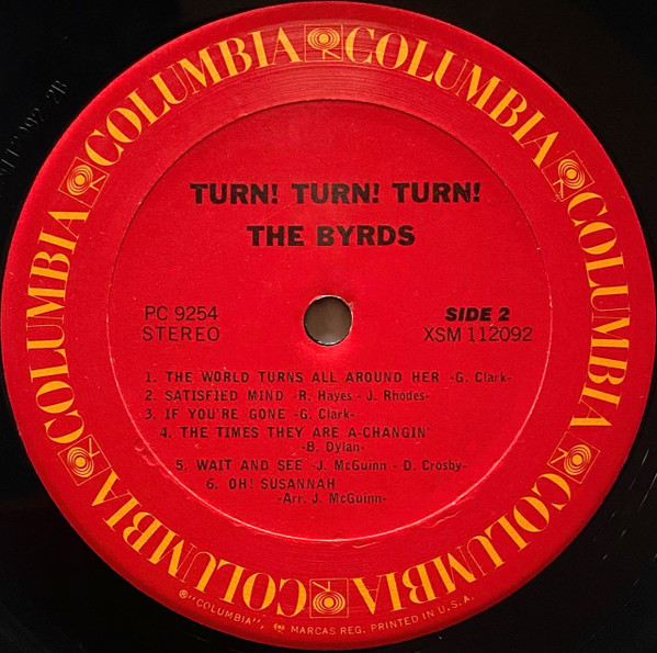 Cover zu The Byrds - Turn! Turn! Turn! | Vinyl, LP, Album, Reissue | Rock, Folk, World, & Country | US