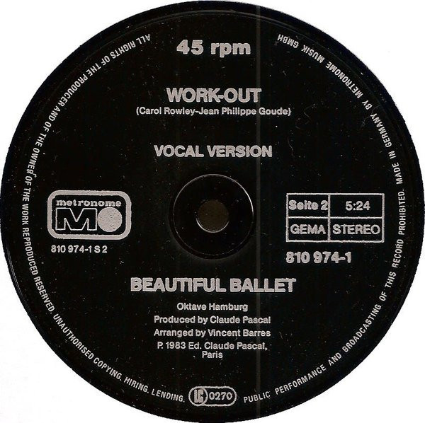 Cover zu Beautiful Ballet - Energy / Work-out | 1983 | Vinyl | Electronic | Germany