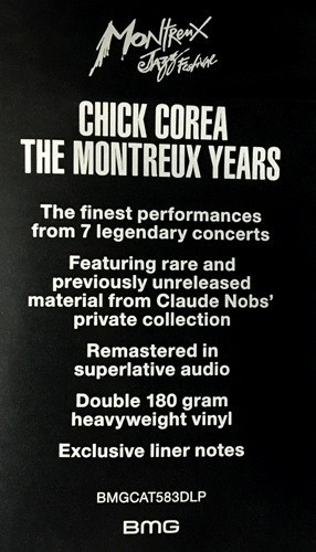 Cover zu Chick Corea - The Montreux Years | 2022 | Vinyl | Jazz | Europe