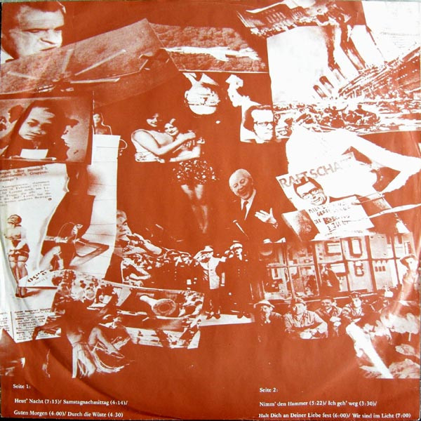 Cover zu Ton Steine Scherben - Wenn Die Nacht Am Tiefsten... | Vinyl | Rock | Germany