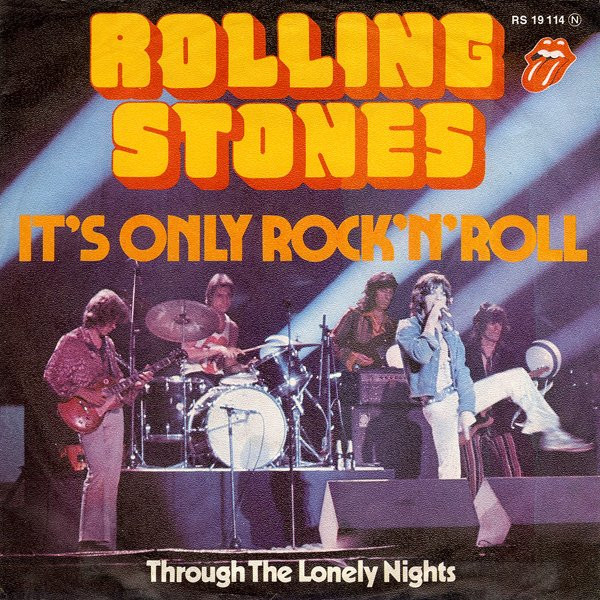 Cover zu The Rolling Stones - It's Only Rock'n'Roll | 1974 | Vinyl, 45 RPM, 7