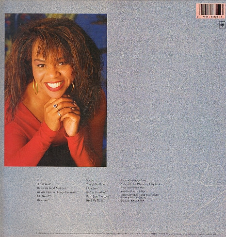 Cover zu Deniece Williams - As Good As It Gets | 1988 | Vinyl, LP, Album | Funk / Soul | US
