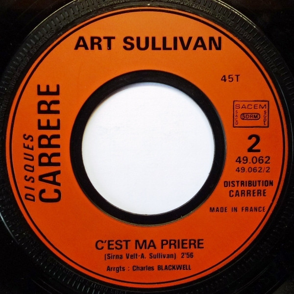 Cover zu Art Sullivan - Un Ocean De Caresses | 1974 | Vinyl | Pop | France Schallplatten Ankauf