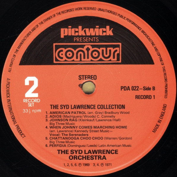 Cover zu Syd Lawrence And His Orchestra - The Syd Lawrence Collection | Vinyl | Jazz | UK