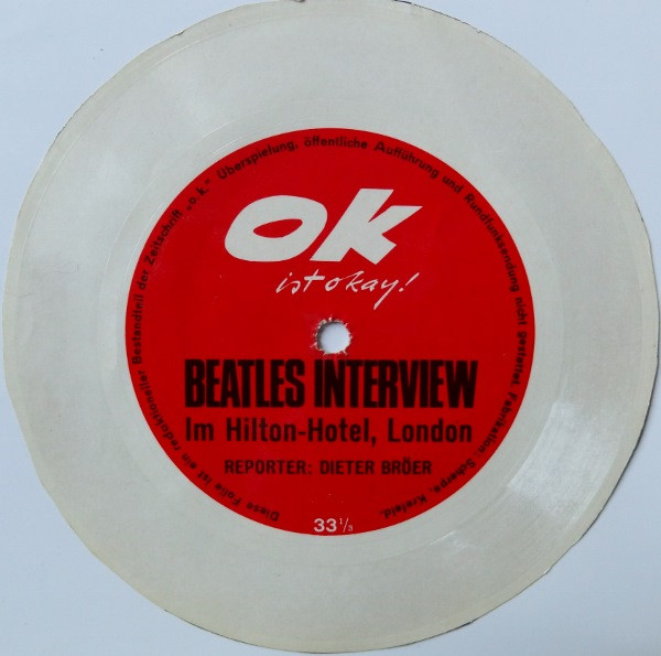 Cover zu The Beatles - Beatles Interview (Im Hilton-Hotel, London) | 1965 | Vinyl | Non-Music | Germany Schallplatten Ankauf