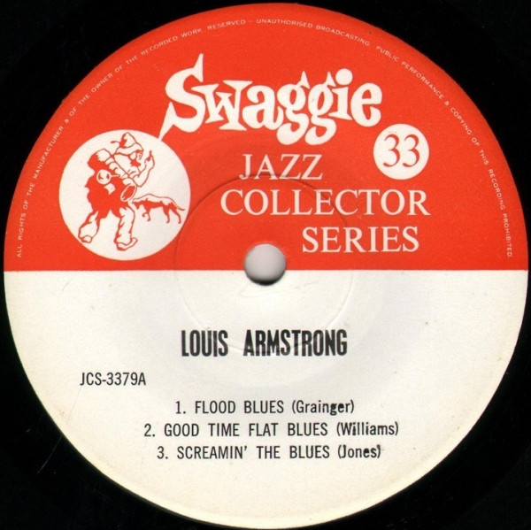 Cover zu Various - Louis Armstrong Accompanies The Blues Singers Volume One | 1961 | Vinyl | Jazz, Blues | Australia