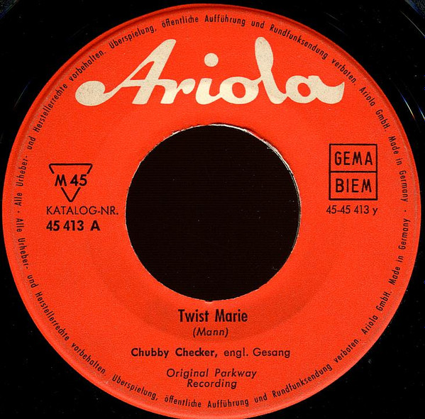 Cover zu Chubby Checker - Twist Doch 'Mal Mit Mir | 1962 | Vinyl | Rock | Germany Schallplatten Ankauf