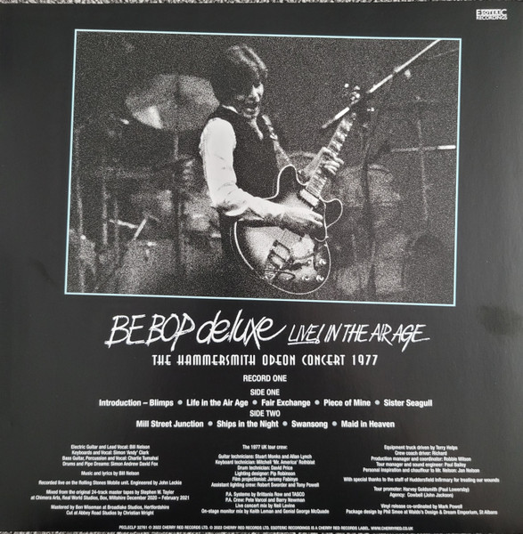 Cover zu Be Bop Deluxe - Live! In The Air Age (The Hammersmith Odeon Concert 1977) | 2022 | Vinyl | Rock | UK