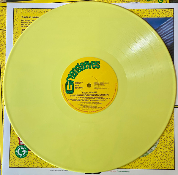 Cover zu Yellowman - Zungguzungguguzungguzeng | 2024 | Vinyl | Reggae | Europe